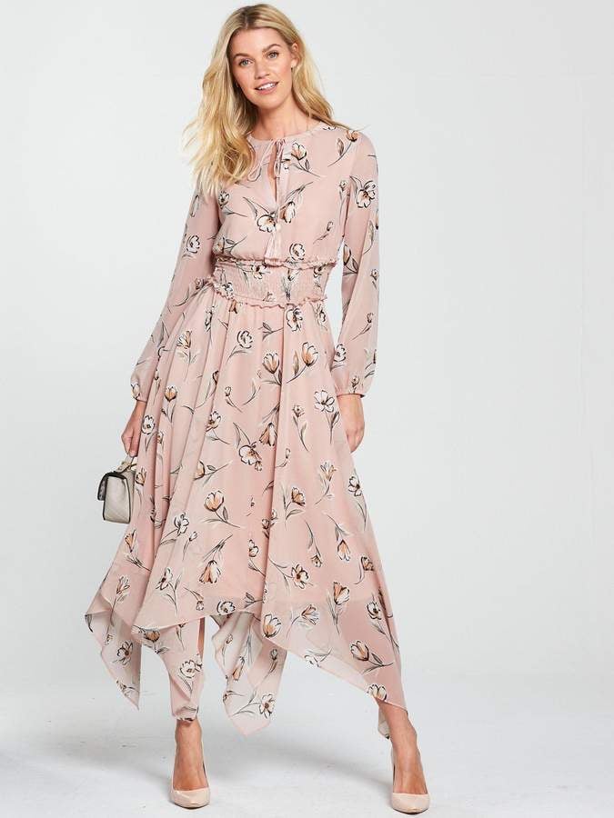 Very Floral Printed Midi Dress