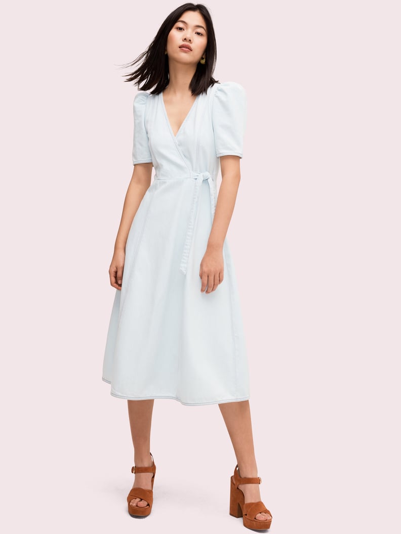 Kate Spade New York Denim Wrap Dress