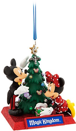 Mickey and Minnie Mouse Holiday Ornament ($19)