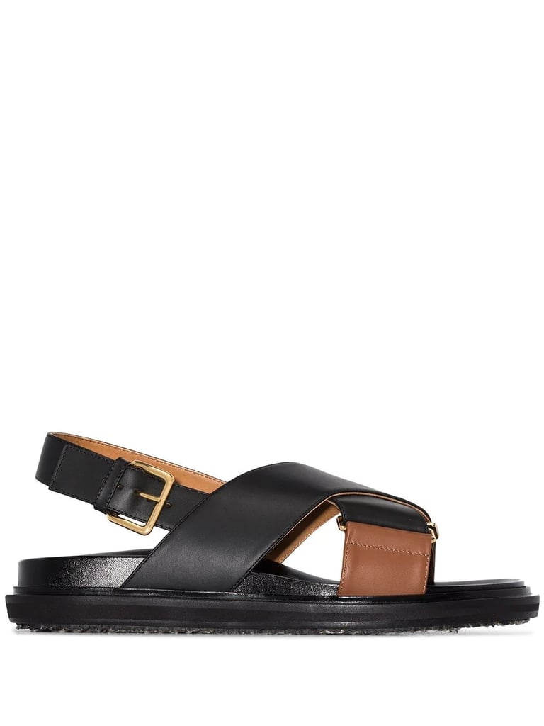 Marni Crossover Strap Sandals