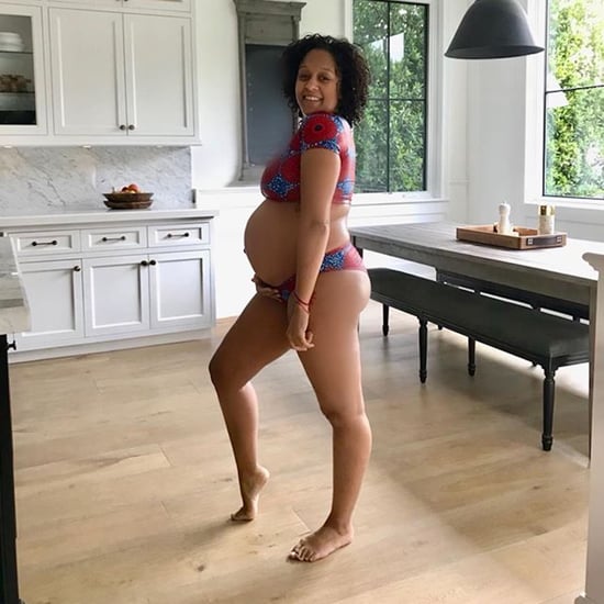 Tia Mowry Pregnant in a Bikini Instagram Photo Jan. 2018
