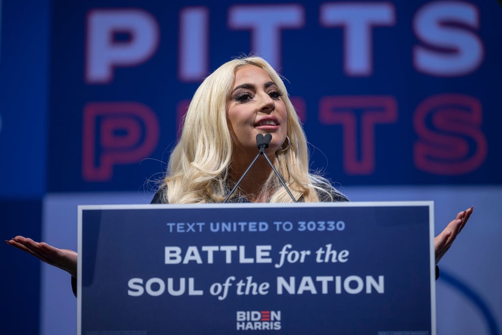 Watch Lady Gaga's Speech at Biden Rally in Pennsylvania