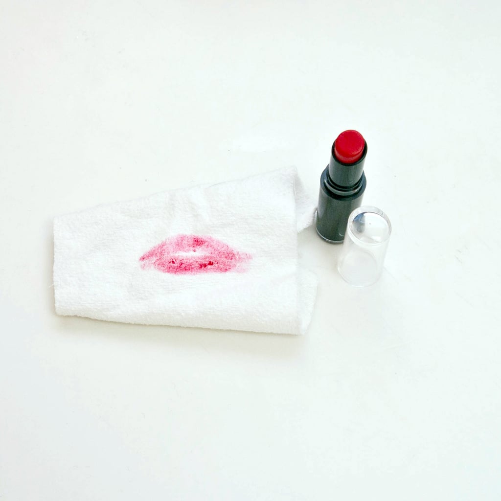How do you remove lipstick stains from a load of laundry?