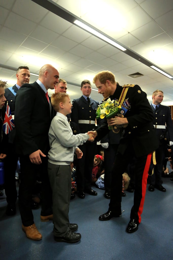 Prince Harry Visiting Suffolk July 2017