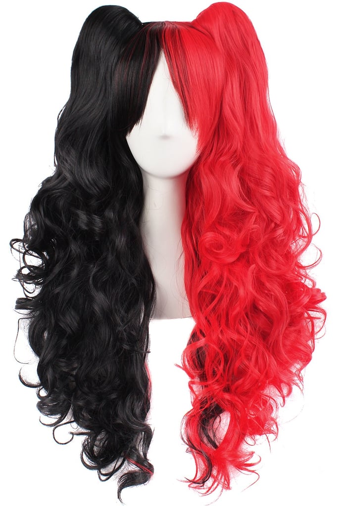 MapofBeauty Multi-colour Lolita Long Curly Clip on Ponytails Cosplay Wig