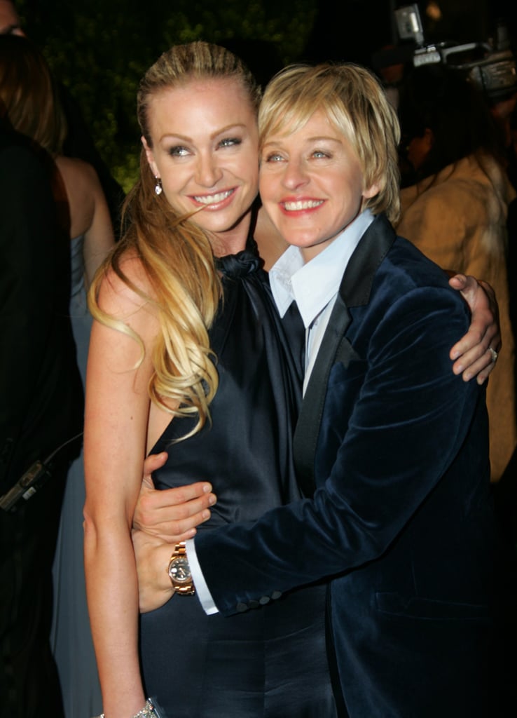 Cute Portia de Rossi and Ellen DeGeneres Pictures