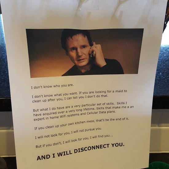 Dad's Funny Taken Note to Kids Leaving Dirty Dishes in Sink