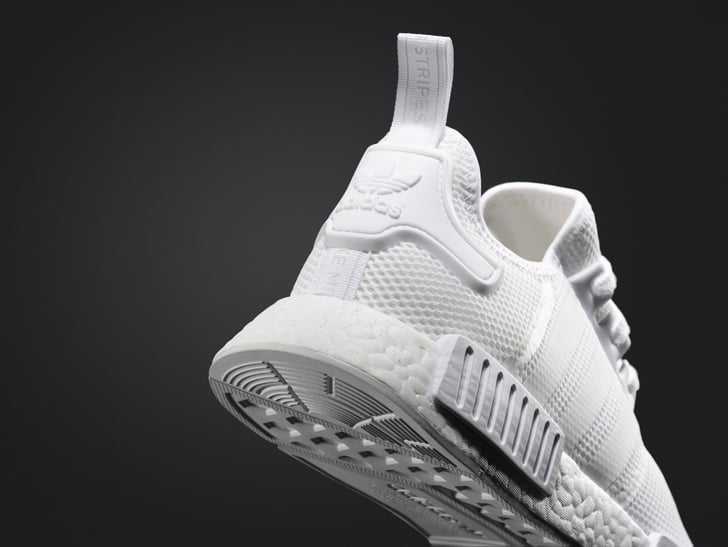 New Adidas Triple White NMD Sneakers | POPSUGAR Fitness Photo 4