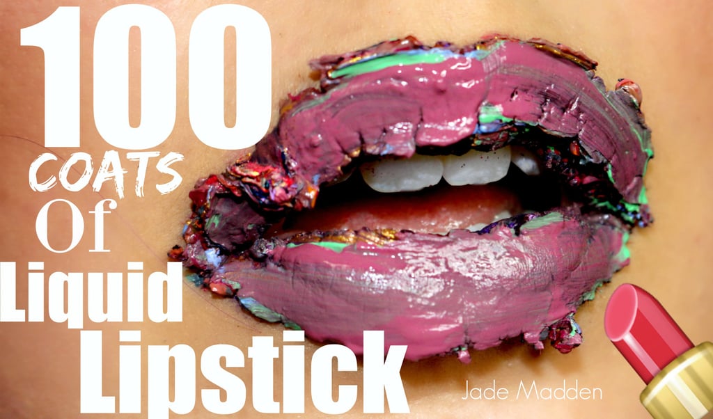 100 Coats of LIQUID LIPSTICK!! 60 Different SHADES! | #LIPSTICKMOUNTAINCHALLENGE | Jade Madden
