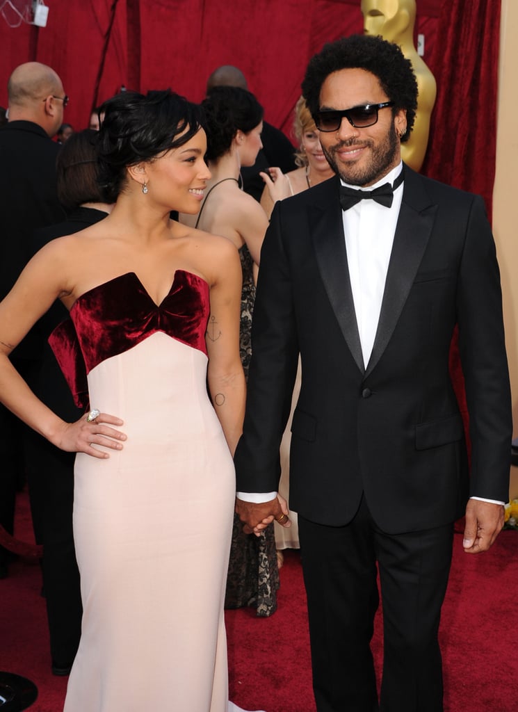 Zoe and Lenny Kravitz Pictures