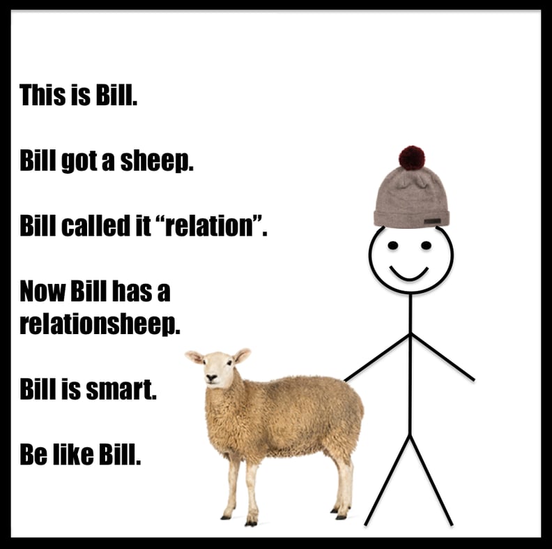 Bill is punny.
