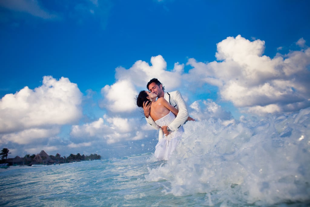 Trash-the-Dress Photo Shoot in Tulum, Mexico