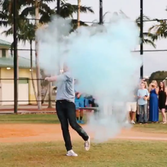 Freddie Freeman Baseball Gender Reveal Video