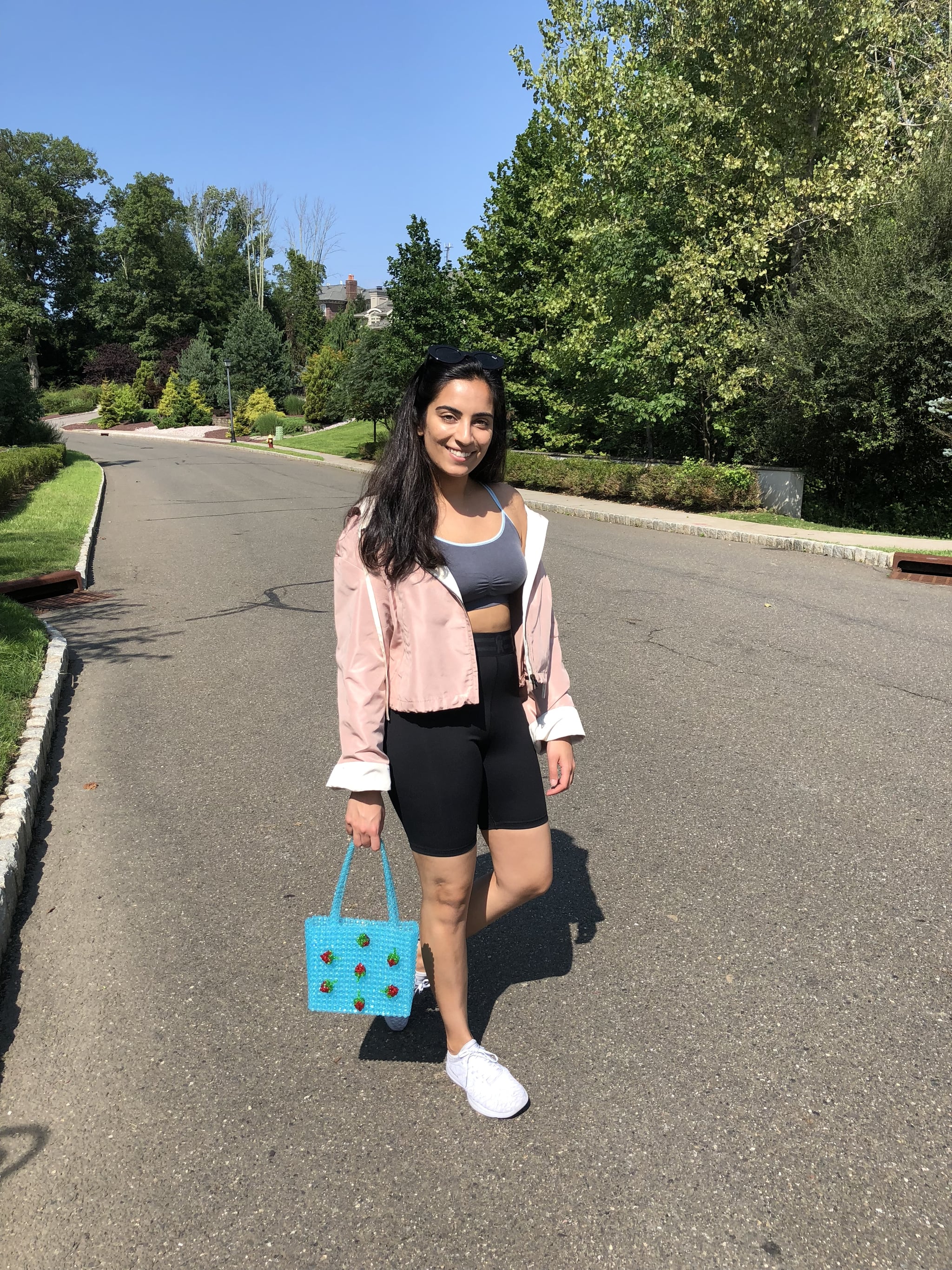 Fila biker shorts outfit deals