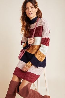 Pomeline Mini Sweater Dress