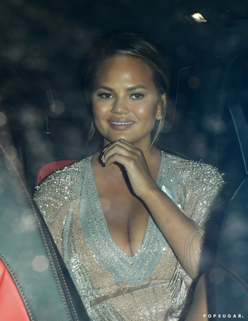 Chrissy Teigen and John Legend PDA After GQ Awards 2018