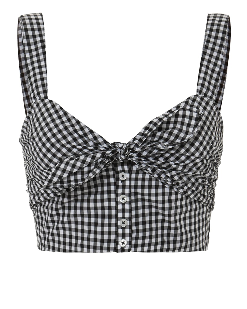A.L.C. Griffin Gingham Top
