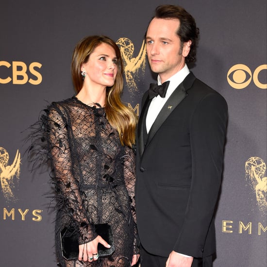 Keri Russell and Matthew Rhys at the 2017 Emmys