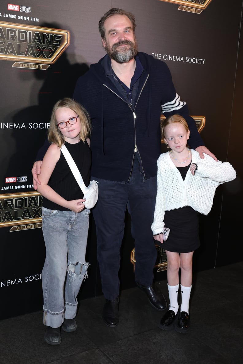 NEW YORK, NEW YORK - MAY 03: David Harbour and guests attend the Marvel Studio's 