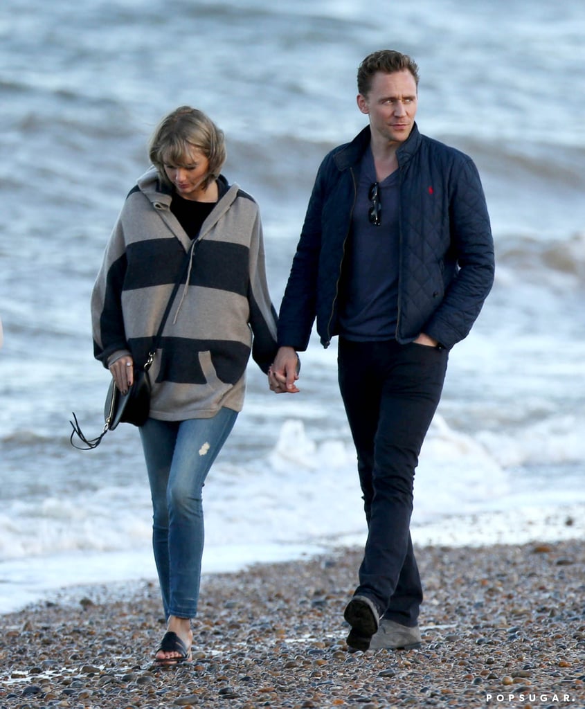 Taylor Swift and Tom Hiddleston With His Mom in the UK