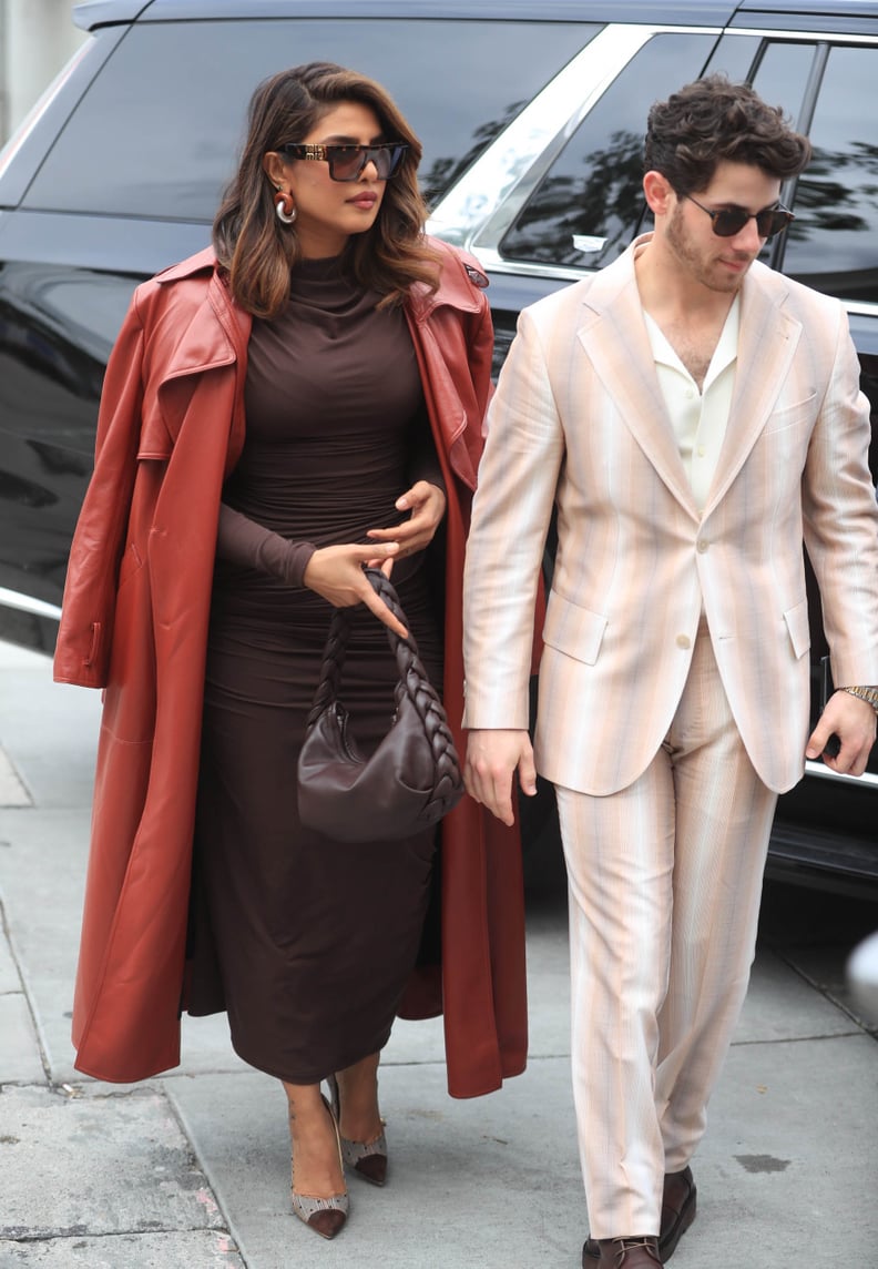 Priyanka Chopra and Nick Jonas at The Hollywood Walk of Fame