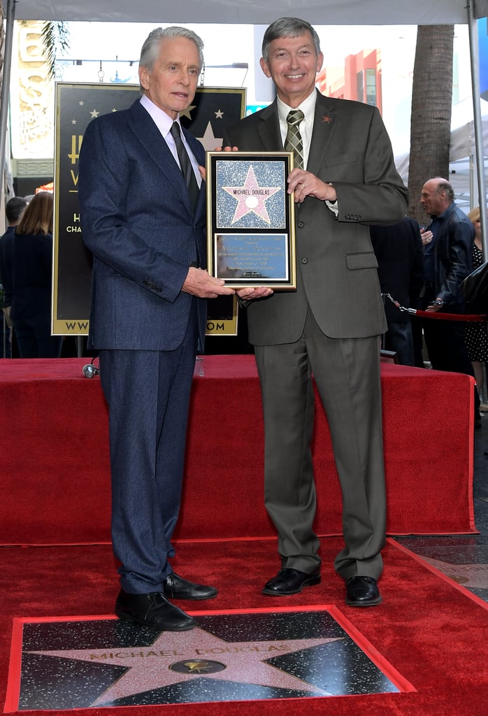 Michael Douglas Hollywood Walk of Fame Ceremony