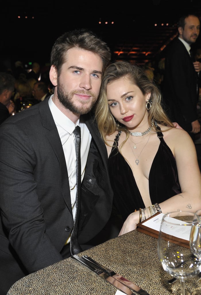 Miley Cyrus Liam Hemsworth at 2019 G'Day USA Gala Pictures