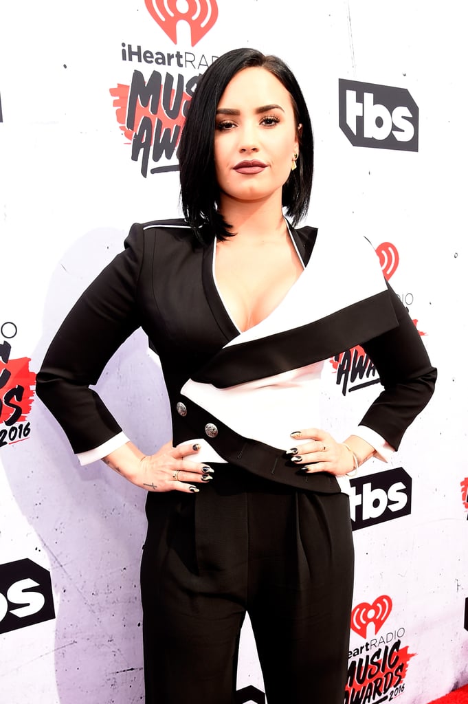 Demi Lovato at the iHeartRadio Music Awards 2016
