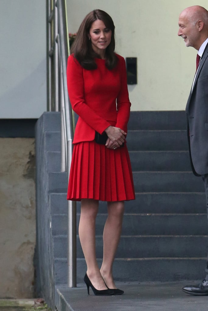 Kate Wearing the Red Dress in 2015