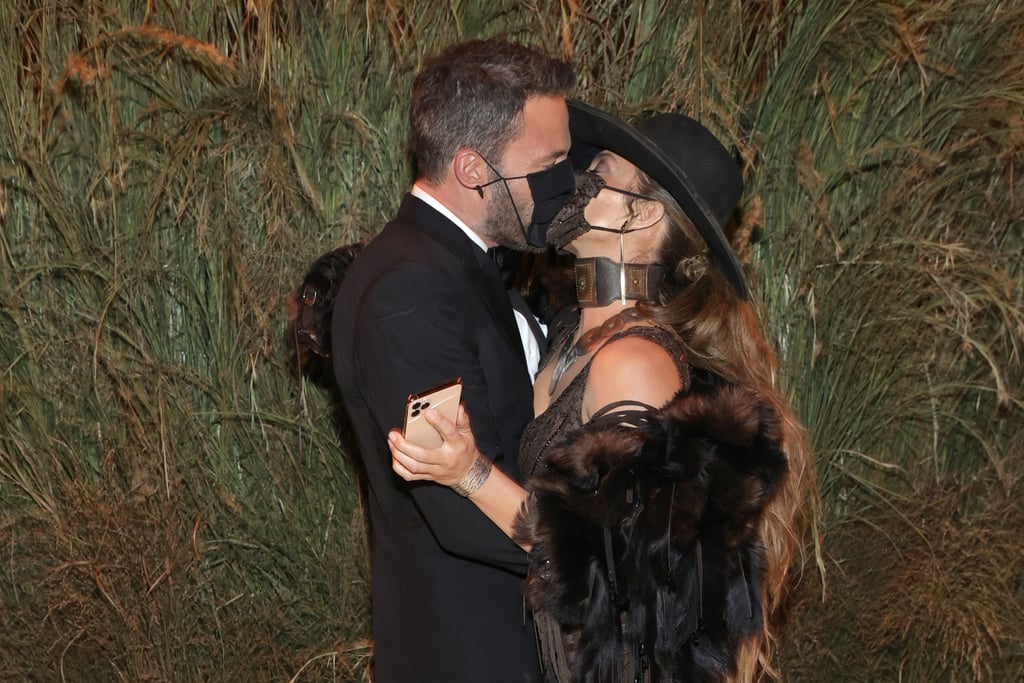 Jennifer Lopez and Ben Affleck at the Met Gala 2021