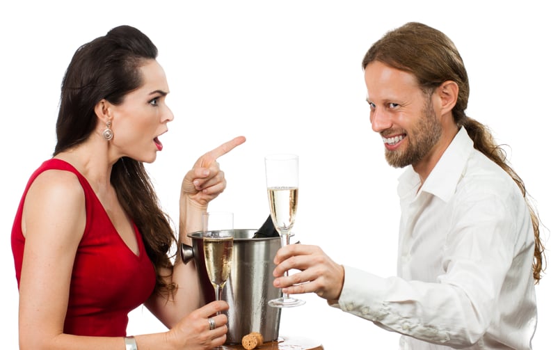 Champagne and a Ponytail