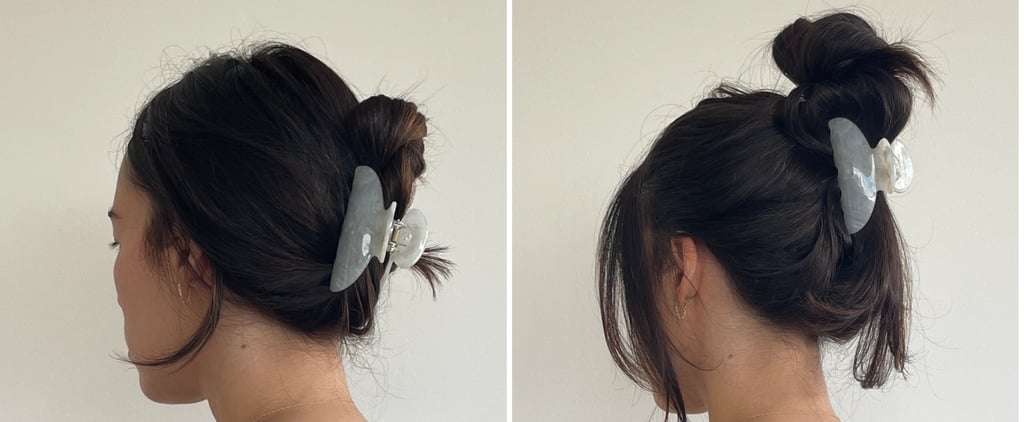 I Swear By This Double-Bun Claw-Clip Hack For My Fine Hair