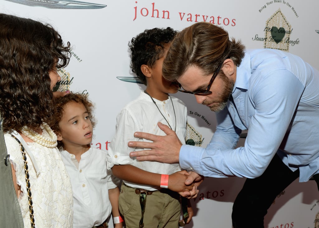 Chris Pine at John Varvatos Stuart House Benefit Pictures