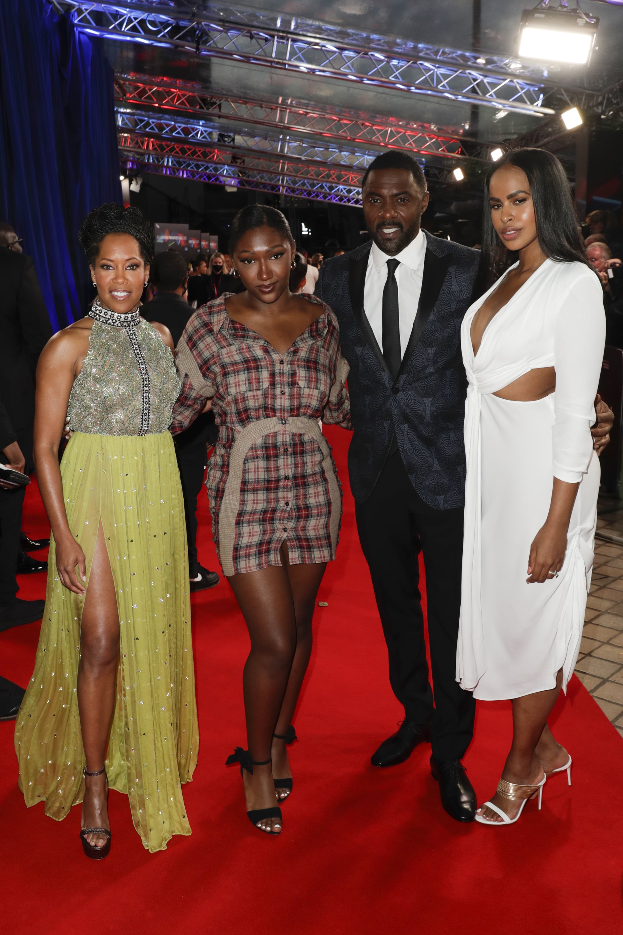 Idris Elba Brings Family to the Harder They Fall Premiere
