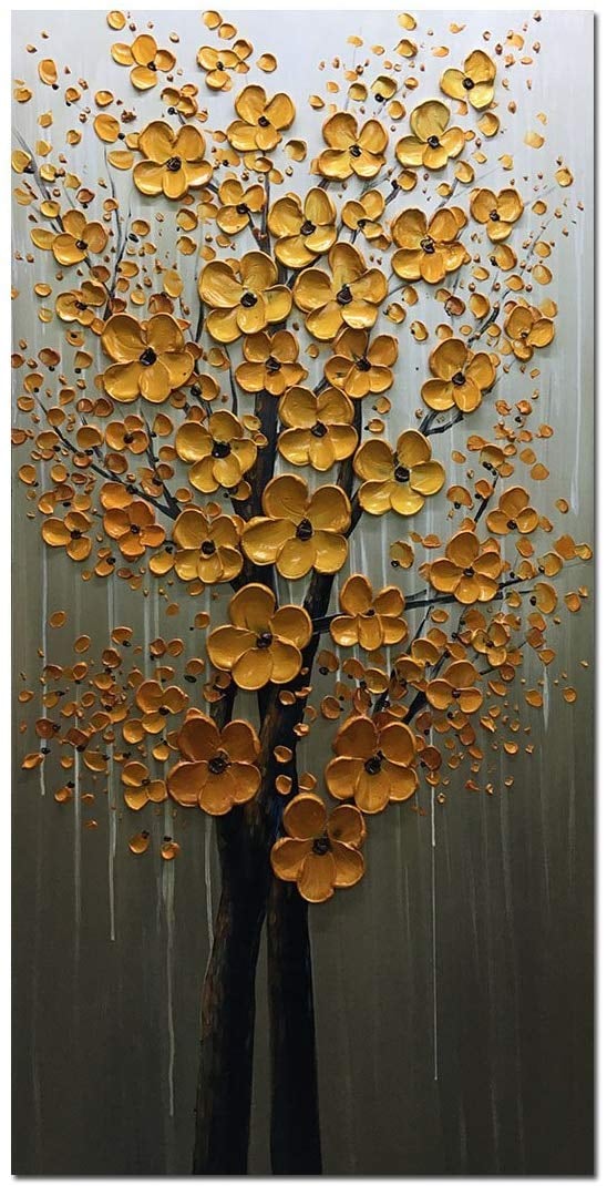 figure 5 in gold painting