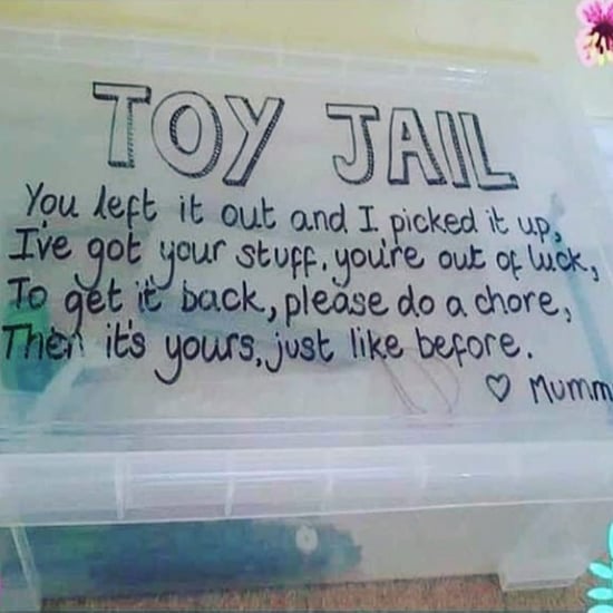 Toy Jail Cleaning Hack