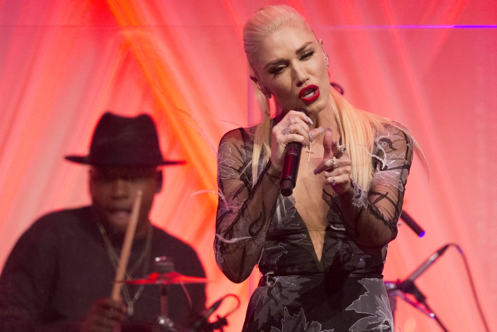 Gwen Stefani and Blake Shelton at White House State Dinner
