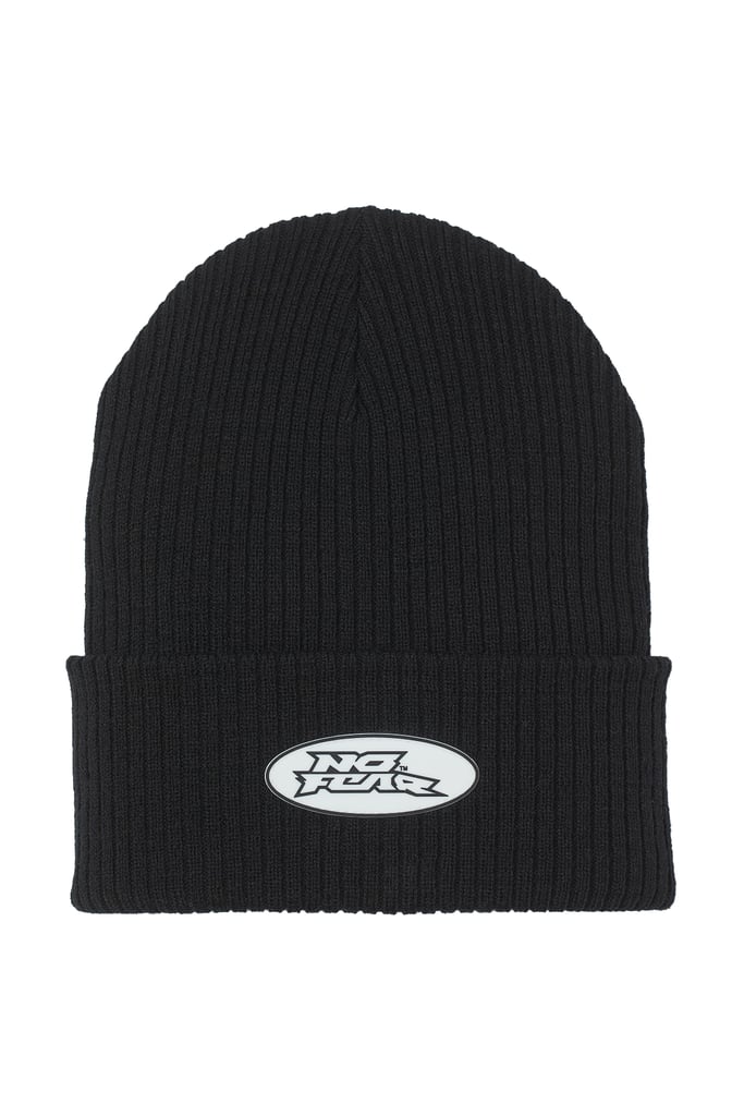 A Black Beanie: No Fear x H&M Knit Hat