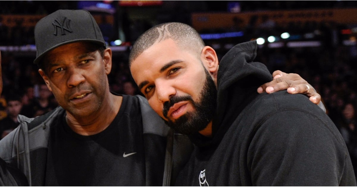 Drake Gets Denzel Washington Tattoo September 2017 POPSUGAR Celebrity