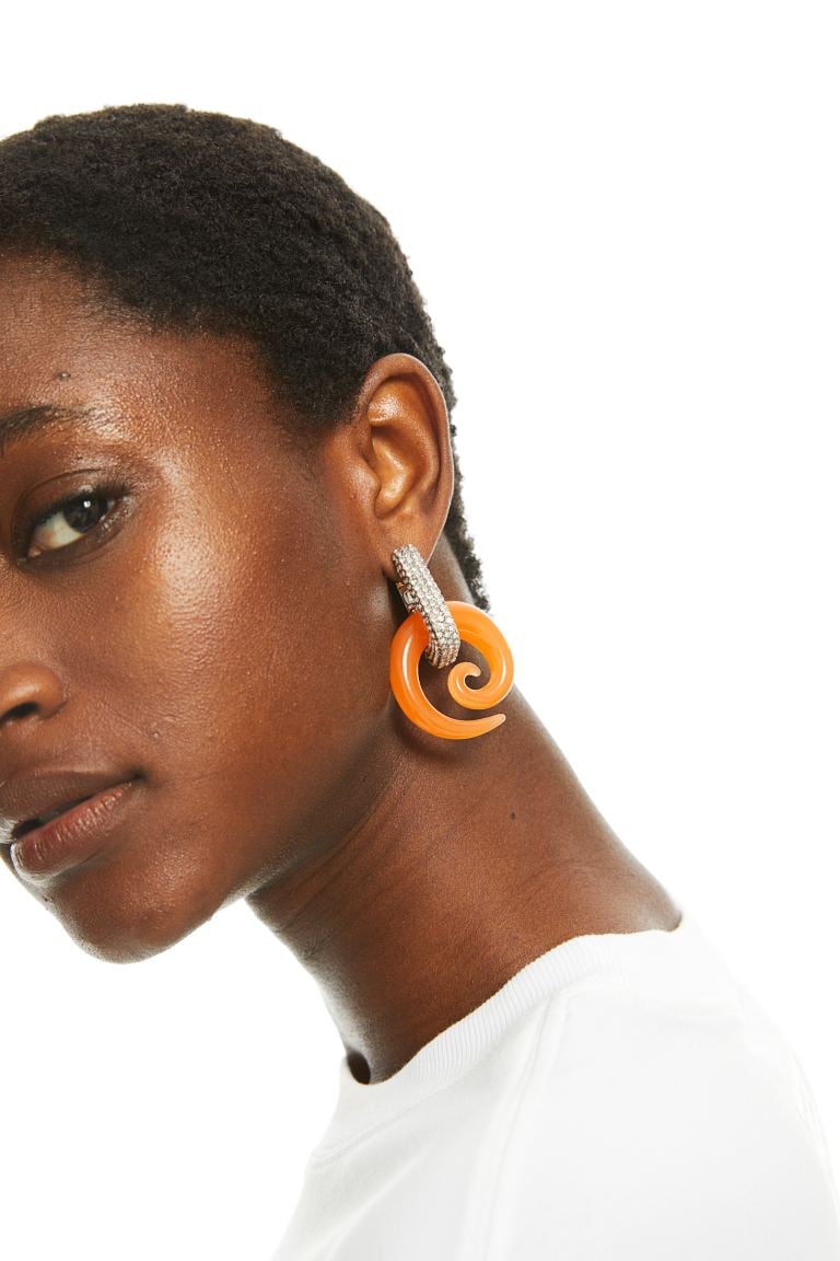 H&M Rhinestone-Detail Earrings