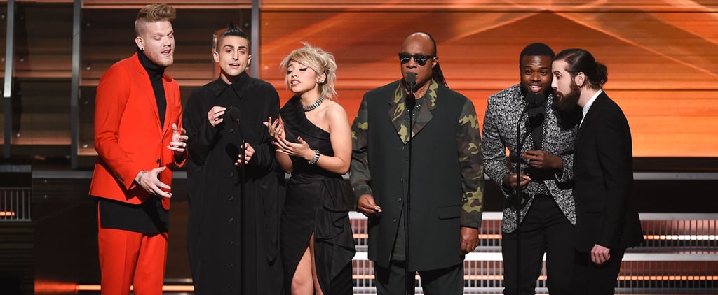 Pentatonix and Stevie Wonder's Grammys Performance 2016