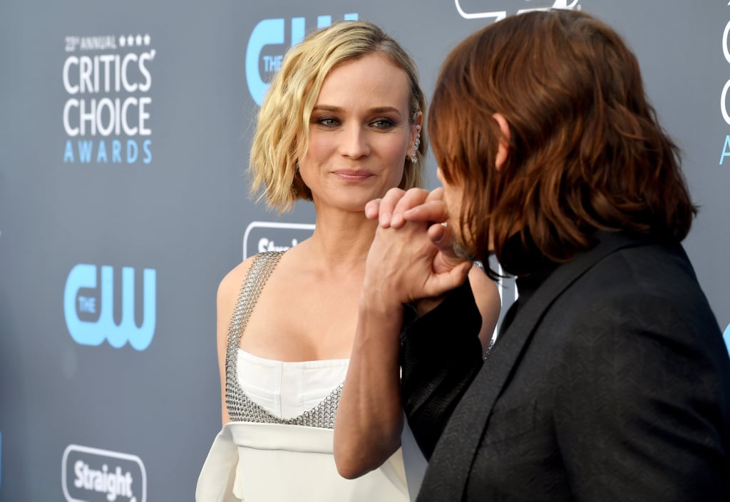 Diane Kruger and Norman Reedus 2018 Critics' Choice Awards