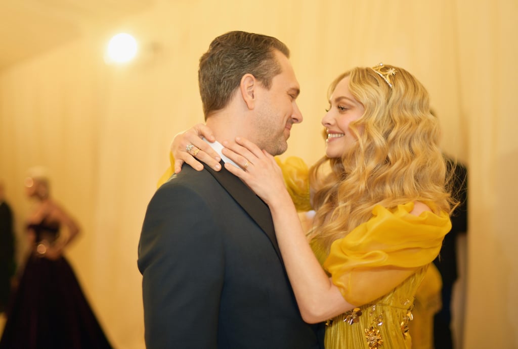 Amanda Seyfried and Thomas Sadoski at the 2018 Met Gala