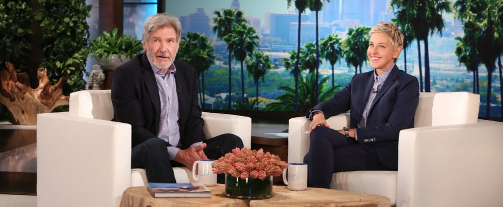 Harrison Ford on The Ellen DeGeneres Show March 2016
