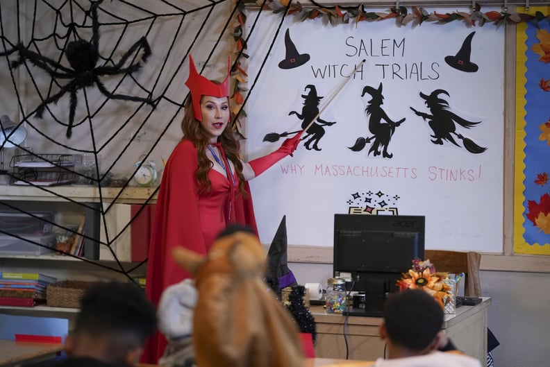 Lisa Ann Walter in "Abbott Elementary"'s Halloween Episode