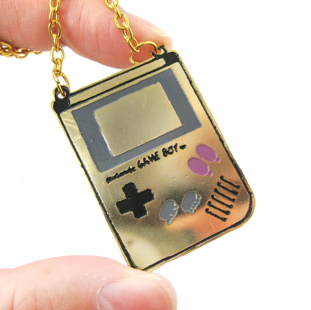 Classic Nintendo Game Boy Necklace ($18)