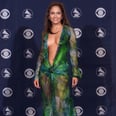 Jennifer Lopez Wasn't the First One to Wear That Green Versace Dress on the Red Carpet