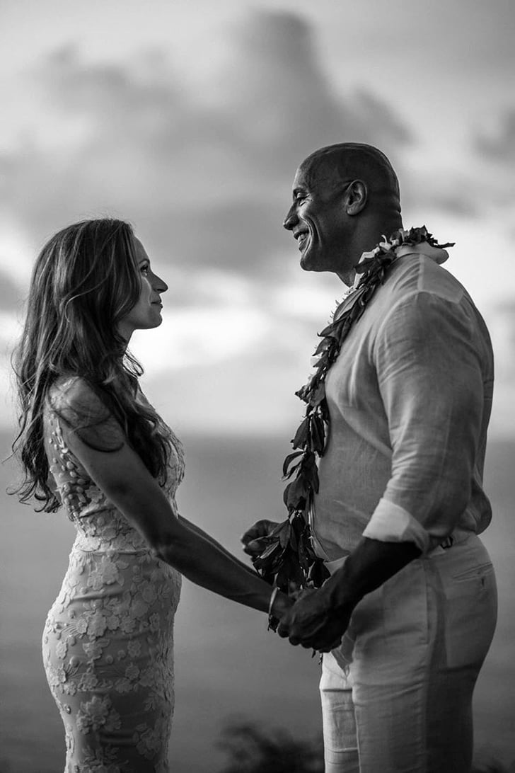 Dwayne Johnson and Lauren Hashian Wedding Pictures POPSUGAR Celebrity