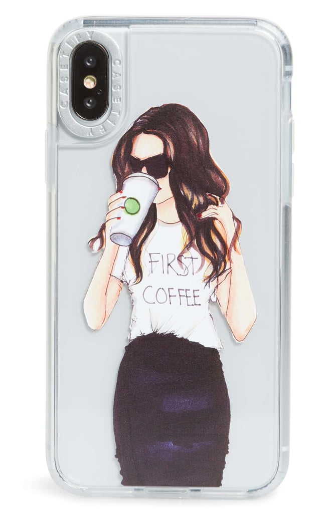 Casetify Coffee First Grip iPhone X/Xs Case