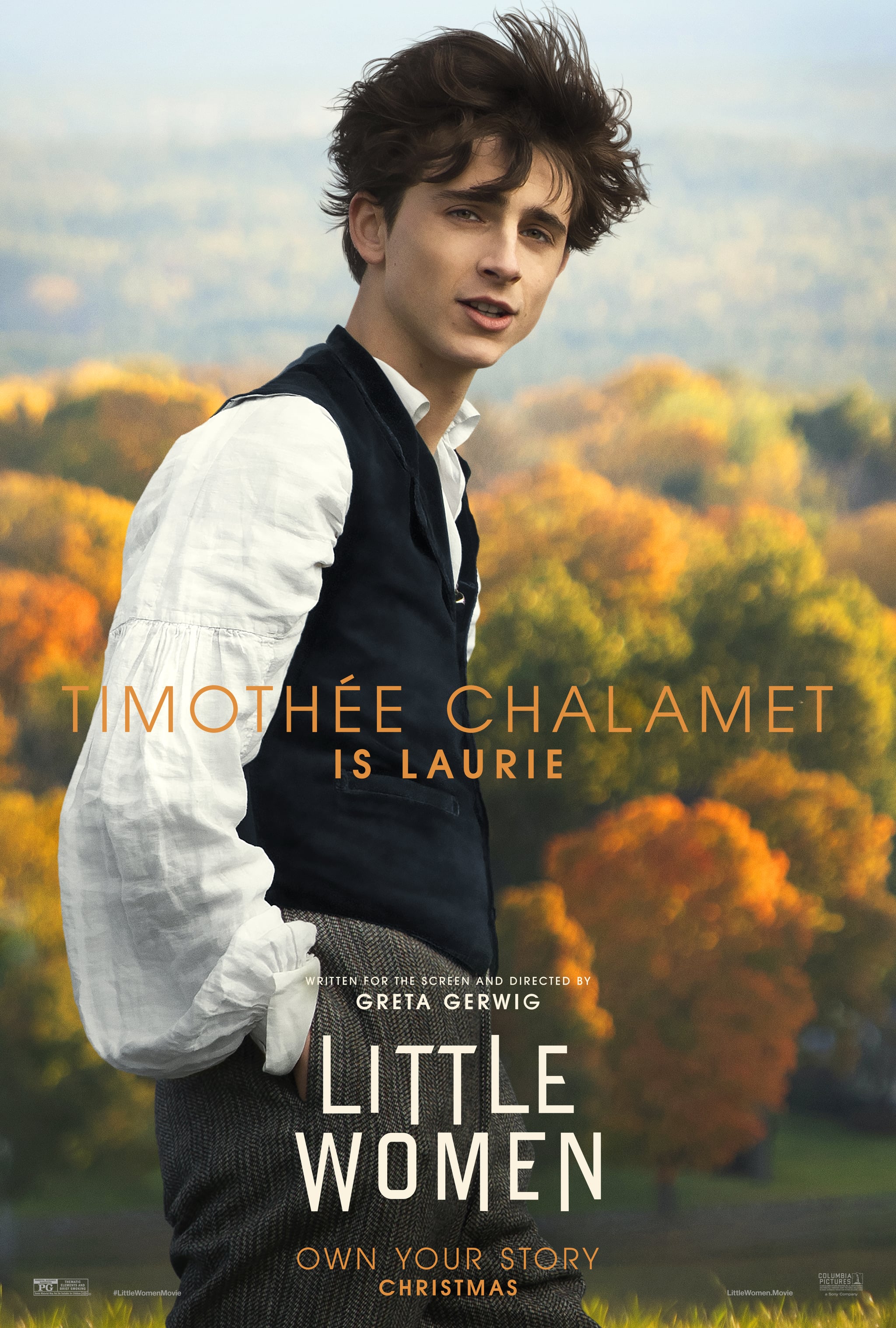 Timothee Chalamet S Little Women Poster The A List Cast Of Little Women Makes Our Hearts Race In Stunning Movie Posters Popsugar Entertainment Photo 8
